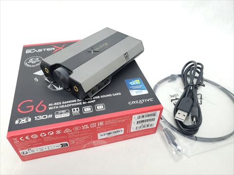 Sound BlasterX G6 SBX-G6 各サイトで併売につき売切れのさいはご容赦願います。