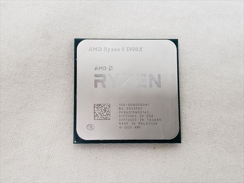 Ryzen 9 5900X バルク (12C24T/3.7GHz（4.8）/105W/L3 Cache 64MB) 各サイトで併売につき売切れのさいはご容赦願います。