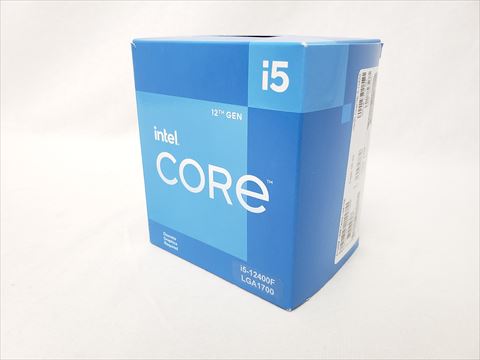 Core i5-12400F BOX (P-core 6(2.5GHz)/12スレッド/Single P Turbo(4.4GHz)/Smart Cache 18MB/TDP65W 各サイトで併売につき売切れのさいはご容赦願います。