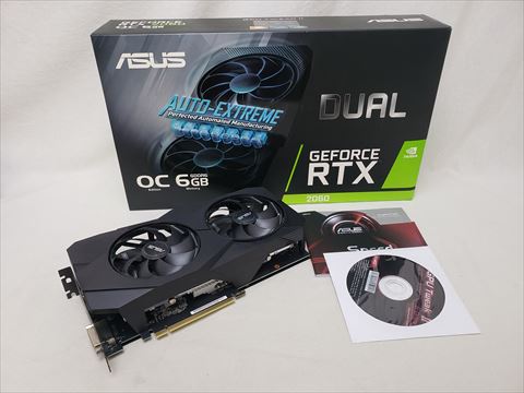 DUAL-RTX2060-O6G-EVO 各サイトで併売につき売切れのさいはご容赦願います。