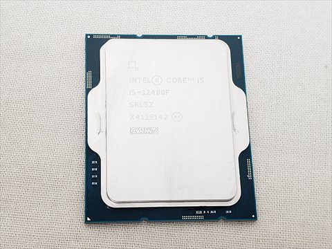 Core i5-12400F バルク (P-core 6(2.5GHz)/12スレッド/Single P Turbo(4.4GHz)/Smart Cache 18MB/TDP65W 各サイトで併売につき売切れのさいはご容赦願います。