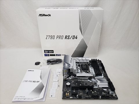 Z790 Pro RS/D4 各サイトで併売につき売切れのさいはご容赦願います。