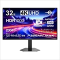 P326MV MAX 32型量子ドットMini LED4K UHD HDR1000対応ゲーミングモニター