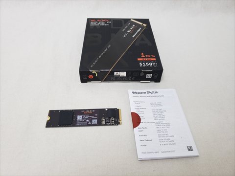 WD Black SN770 WDS100T3X0E 各サイトで併売につき売切れのさいはご容赦願います。