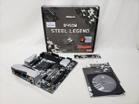 B450M Steel Legend 各サイトで併売につき売切れのさいはご容赦願います。