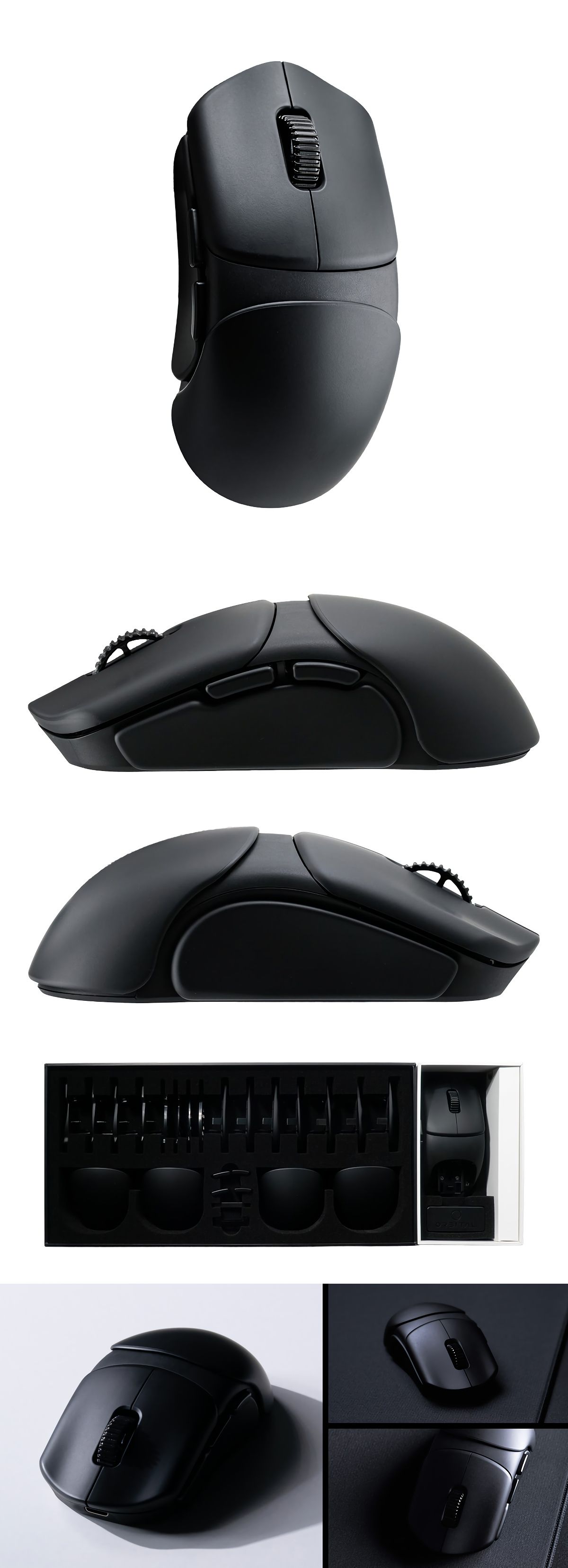 Pathfinder Modular Wireless Gaming Mouse Black | マウス