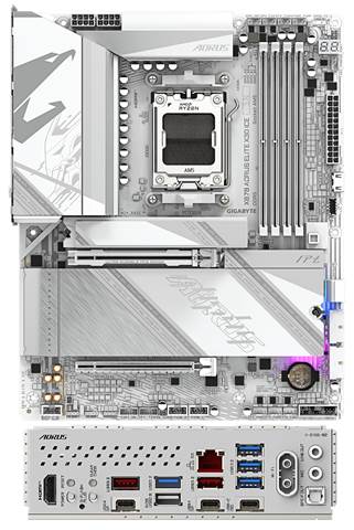 X870 AORUS ELITE X3D ICE