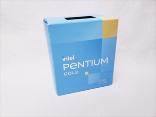 Pentium Gold G7400 BOX (P-core 2(3.7GHz)/4スレッド/Smart Cache 6MB/UHD Graphics 710/TDP46W 各サイトで併売につき売切れのさいはご容赦願います。