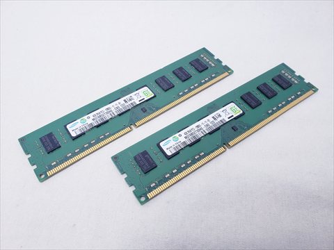 PC3-12800(DDR3 1600) 4GB x2枚組 /バルク 各サイトで併売につき売切れのさいはご容赦願います。