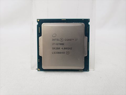 Core i7-6700K バルク (4.00GHz/ターボブースト時4.20GHz/4-core 8-thread/Total Cache 8MB/TDP95W/HD Graphics 530) 各サイトで併売につき売切れのさいはご容赦願います。