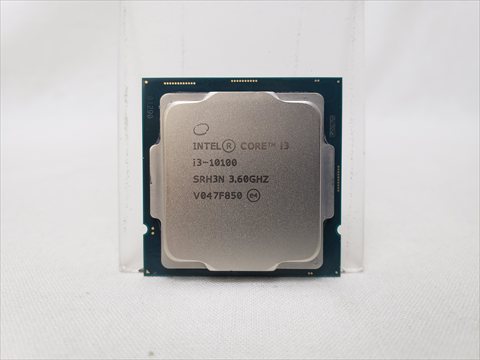 Core i3-10100 バルク (3.6GHz/Turbo Boost 4.3GHz/4-core 8-thread/Total Cache 6MB/TDP65W) 各サイトで併売につき売切れのさいはご容赦願います。