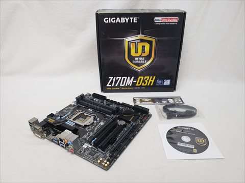 GA-Z170M-D3H 各サイトで併売につき売切れのさいはご容赦願います。