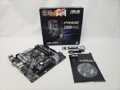 PRIME Z490M-PLUS 各サイトで併売につき売切れのさいはご容赦願います。