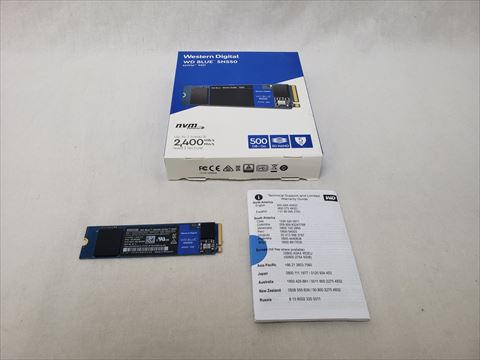 WD Blue SN550 WDS500G2B0C 各サイトで併売につき売切れのさいはご容赦願います。