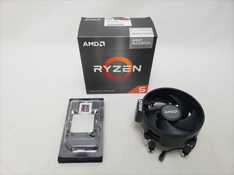 Ryzen 5 5600G With Wraith Stealth cooler (6C12T/3.9GHz(4.4)/65W/TOTAL Cache 19MB/VEGA Graphics 7コア) 各サイトで併売につき売切れのさいはご容赦願います。