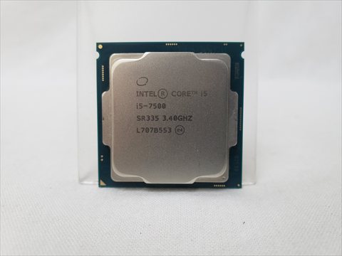 Core i5-7500 バルク (3.40GHz/ターボブースト時3.80GHz/4-core 4-thread/Total Cache 6MB/TDP65W/HD Graphics 630) 各サイトで併売につき売切れのさいはご容赦願います。
