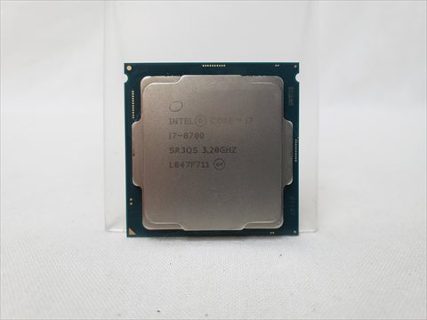 Core i7-8700 バルク (3.20GHz/ターボブースト時4.60GHz/6-core 12-thread/Total Cache 12MB/TDP65W/UHD Graphics 630) 各サイトで併売につき売切れのさいはご容赦願います。