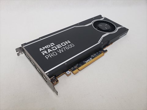 Radeon PRO W7600 各サイトで併売につき売切れのさいはご容赦願います。