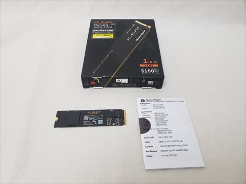 WD Black SN770 WDS100T3X0E 各サイトで併売につき売切れのさいはご容赦願います。