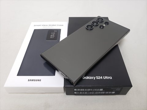 Galaxy S24 Ultra （12GB/256GB） チタニウムブラック /SM-S928Q 【国内版 SIMFREE】 各サイトで併売につき売切れのさいはご容赦願います。