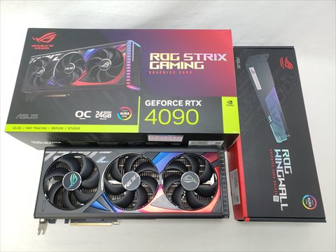[保証確認] ROG-STRIX-RTX4090-O24G-GAMING 各サイトで併売につき売切れのさいはご容赦願います。
