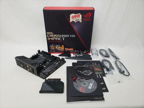 ROG CROSSHAIR VIII IMPACT 各サイトで併売につき売切れのさいはご容赦願います。