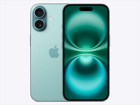 iPhone16 128GB ティール /MYDV3J/A 【国内版 SIMFREE】 各サイトで併売につき売切れのさいはご容赦願います。