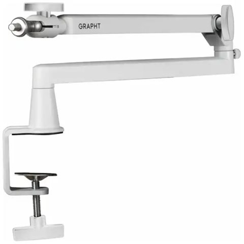 GRAPHT ロープロファイル MICROPHONE ARM（Pure White） GRT066-PWT-ONE