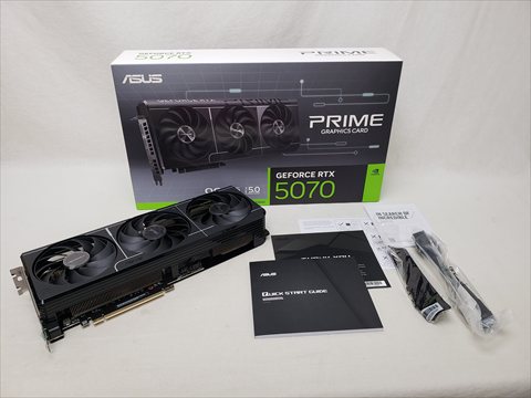 PRIME-RTX5070-O12G 各サイトで併売につき売切れのさいはご容赦願います。