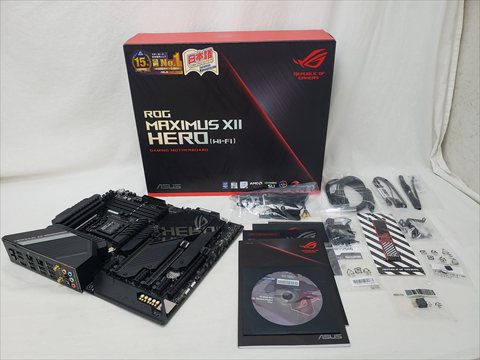 ROG MAXIMUS XII HERO (Wi-Fi) 各サイトで併売につき売切れのさいはご容赦願います。