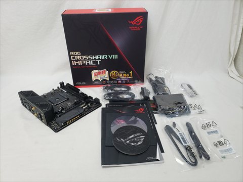 ROG CROSSHAIR VIII IMPACT 各サイトで併売につき売切れのさいはご容赦願います。