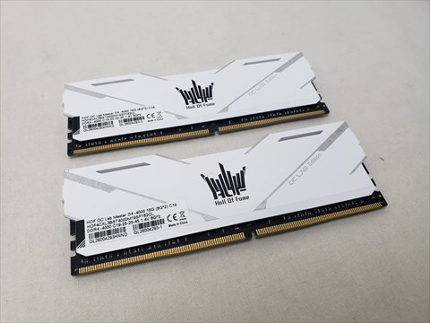 GALAX HOF OC Lab Master RGB DDR4-4000 8GB x2 /バルク 各サイトで併売につき売切れのさいはご容赦願います。