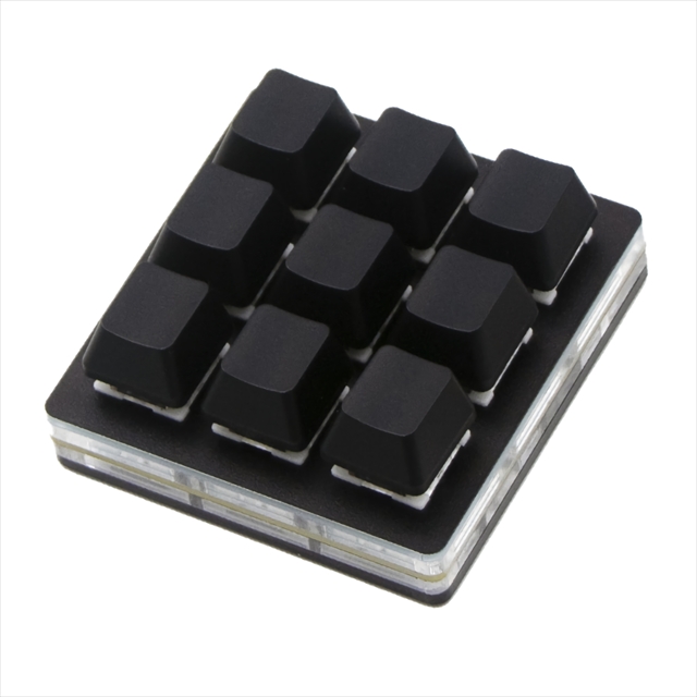 MK-09BK ちょい足しキーボード 9キー ブラック 10月17日発売