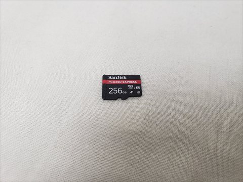 microSD Express Card 256GB 各サイトで併売につき売切れのさいはご容赦願います。