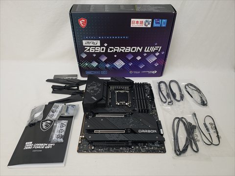 MPG Z690 CARBON WIFI 各サイトで併売につき売切れのさいはご容赦願います。