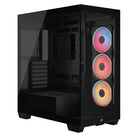 3500X LX-R RGB iCUE LINK Mid-Tower, Black (CC-9011324-WW)