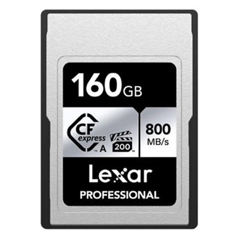 LCAEXSL160G-RNENG    海外輸入版 Professional Cfexpress Type A card Silver series  ※対応機種間違いでのご返品はできかねます。