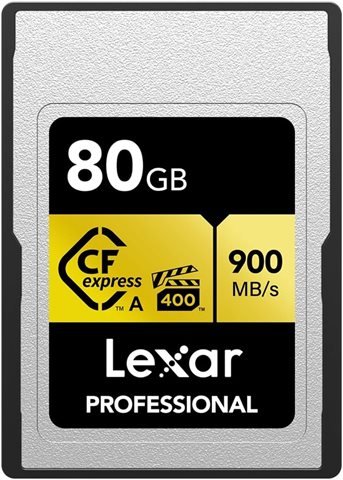 LCAGOLD080G-RNENG    海外輸入版 Professional CFexpress Type A card Gold series  ※対応機種間違いでのご返品はできかねます。