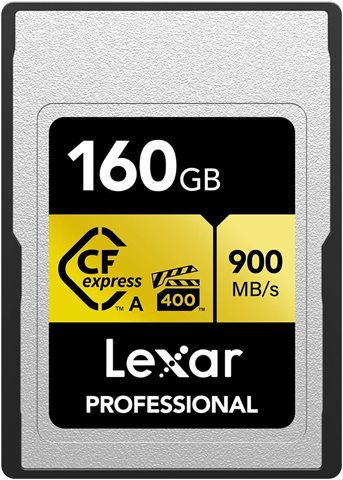 LCAGOLD160G-RNENG    海外輸入版 Professional CFexpress Type A card Gold series  ※対応機種間違いでのご返品はできかねます。