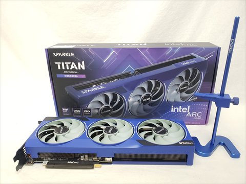 Intel Arc B580 TITAN OC SB580T-12GOC 各サイトで併売につき売切れのさいはご容赦願います。