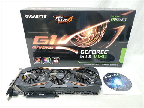 GV-N1080G1 GAMING-8GD 各サイトで併売につき売切れのさいはご容赦願います。