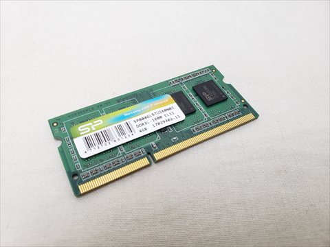 204Pin 1600(PC3L-12800) 4GB DDR3L S.O.DIMM 各サイトで併売につき売切れのさいはご容赦願います。