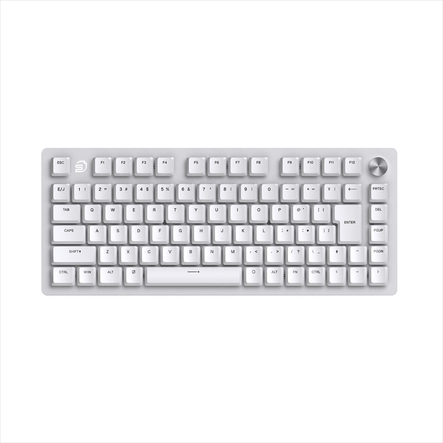 STORIA Gaming Low-Profile Keyboard Comet75 White SK25CT75WH