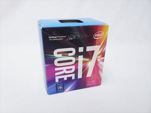 Core i7-7700 BOX (3.60GHz/ターボブースト時4.20GHz/4-core 8-thread/Total Cache 8MB/TDP65W/HD Graphics 630) 各サイトで併売につき売切れのさいはご容赦願います。