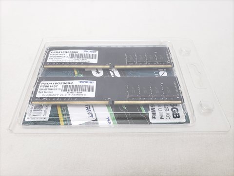 PC4-21300(DDR4 2666) 8GB 2枚組 /バルク 各サイトで併売につき売切れのさいはご容赦願います。