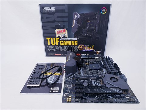 TUF GAMING X570-PLUS 各サイトで併売につき売切れのさいはご容赦願います。
