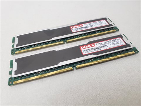 PC2-6400(DDR2 800) 2GB x2 /バルク 各サイトで併売につき売切れのさいはご容赦願います。