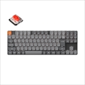 K1M-A1V-JIS K1 Max QMK/VIA ワイヤレス カスタム・メカニカルキーボード - White LED - JIS配列（かな印字なし）（テンキーレス） / Gateronロープロファイル2.0メカニカルスイッチ赤軸 / PBTダブルショットキーキャップ