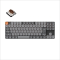 K1M-A3V-JIS K1 Max QMK/VIA ワイヤレス カスタム・メカニカルキーボード - White LED - JIS配列（かな印字なし）（テンキーレス） / Gateronロープロファイル2.0メカニカルスイッチ茶軸 / PBTダブルショットキーキャップ