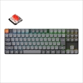 K1M-H1V-JIS K1 Max QMK/VIA ワイヤレス カスタム・メカニカルキーボード - RGB - JIS配列（かな印字なし）（テンキーレス） / Gateronロープロファイル2.0メカニカルスイッチ（ホットスワップ）赤軸 / PBTダブルショットキーキャップ